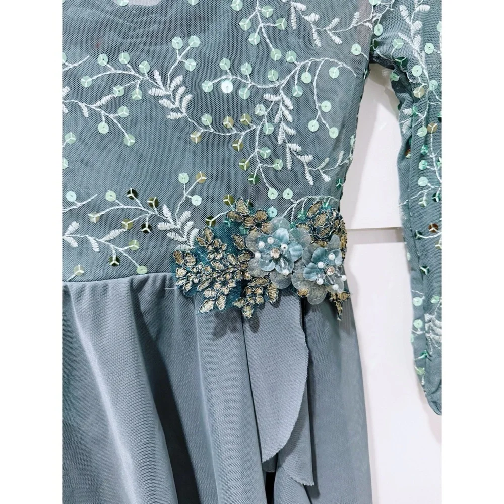 Weissman “Saint Honesty” Dance Costume In Sage